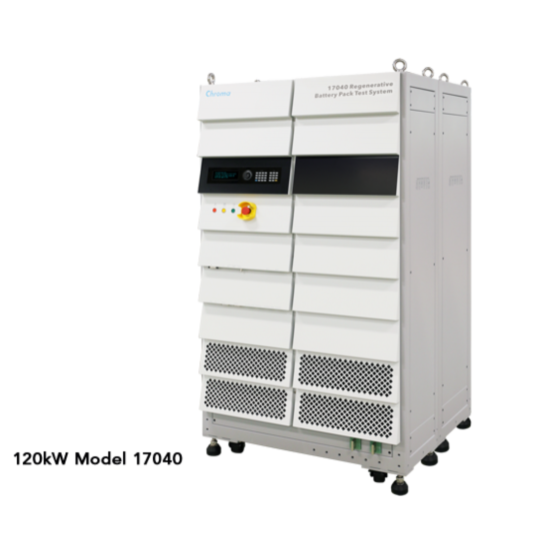 Chroma 17040 (3) Regenerative Battery Pack Test System Model 17040 - 120kW