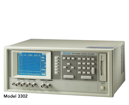 Transformer Test System 2 Chroma Transformer Test System 3250/3252/3302 - 2